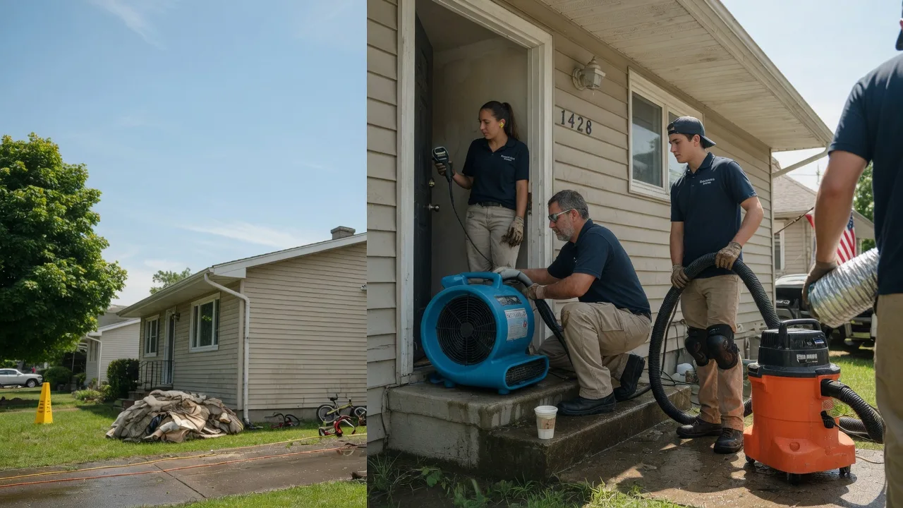 Water Damage Restoration in Edinburgh, IN near me